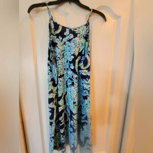 LILLY PULITZER Margo Swing dress High Tide sz Large